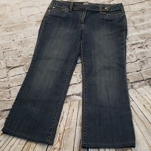 Ann Taylor Petites Slim Fit Cropped Jeans